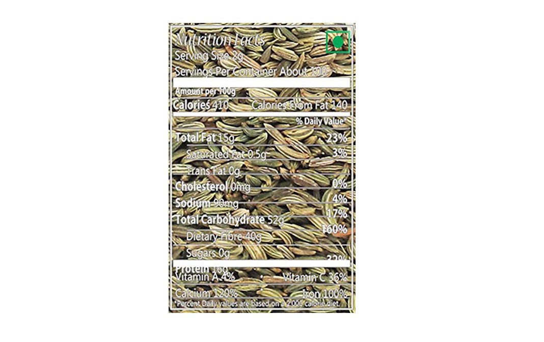 Bytewise Organic Fennel    Jar  228 grams